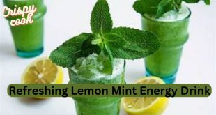 Refreshing Lemon Mint Energy Drink