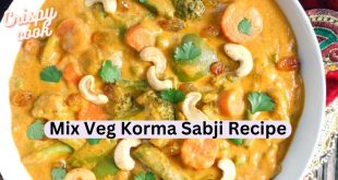 Mix Veg Korma Sabji Recipe